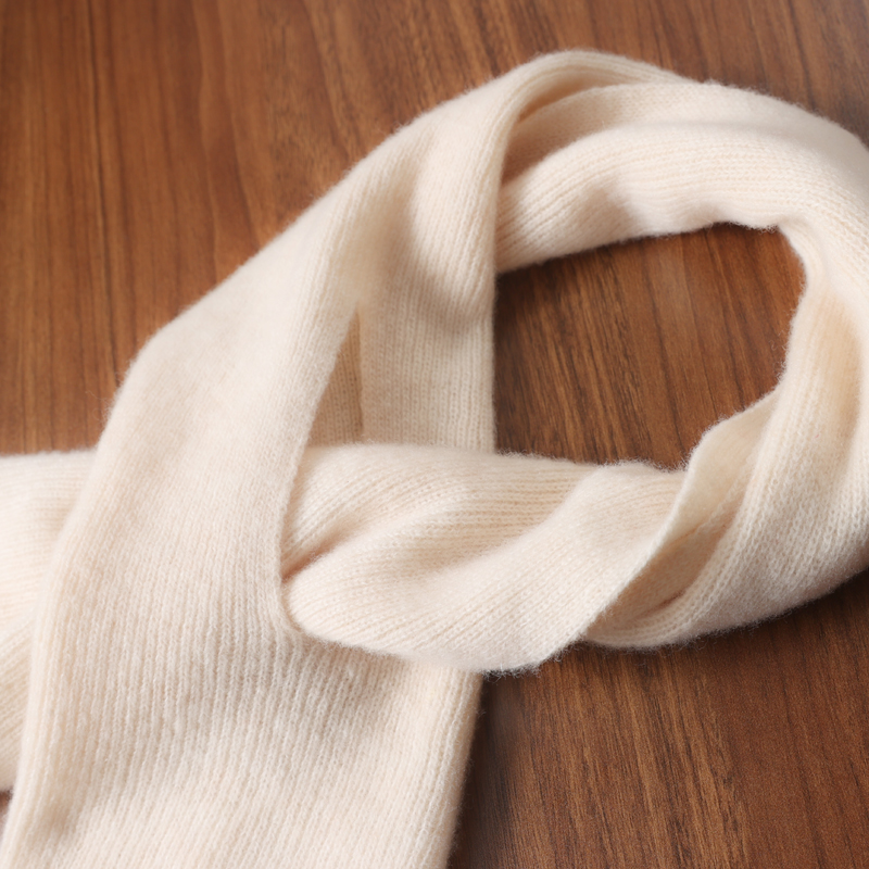 Wool Scarf Men - Yeni Örme Çapraz Hollow Eşarp %