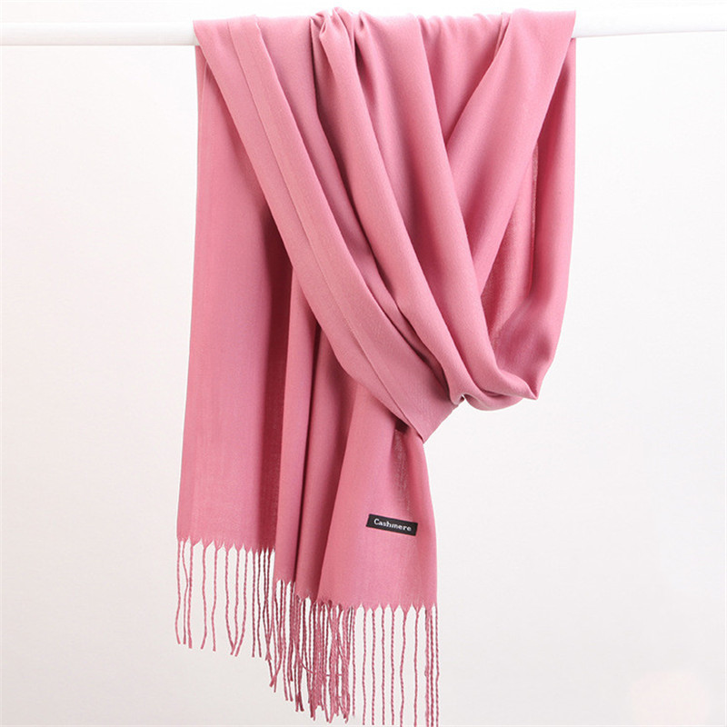 Moda Düz Renk 2023 Kadın Eşarp - Cashmere Pashmina Wrap incelemesi ve fiyatı