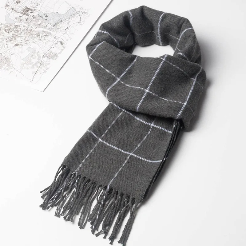2023 Yeni Kış Erkek Eşarp Sıca - Cashmere Pashmina Wrap incelemesi ve fiyatı