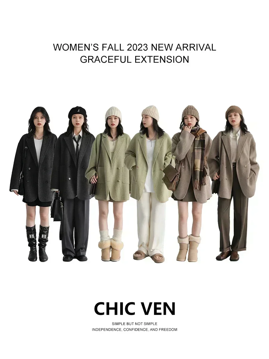CHIC VEN kadın Yün Palto Gevşe - Down Jacket Packable incelemesi ve fiyatı