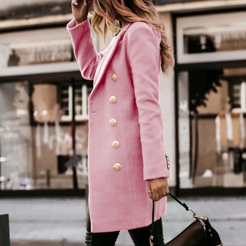 Y5GC Bayan Sonbahar Kış Yün Mo - Wool Coat Peacoat incelemesi ve fiyatı